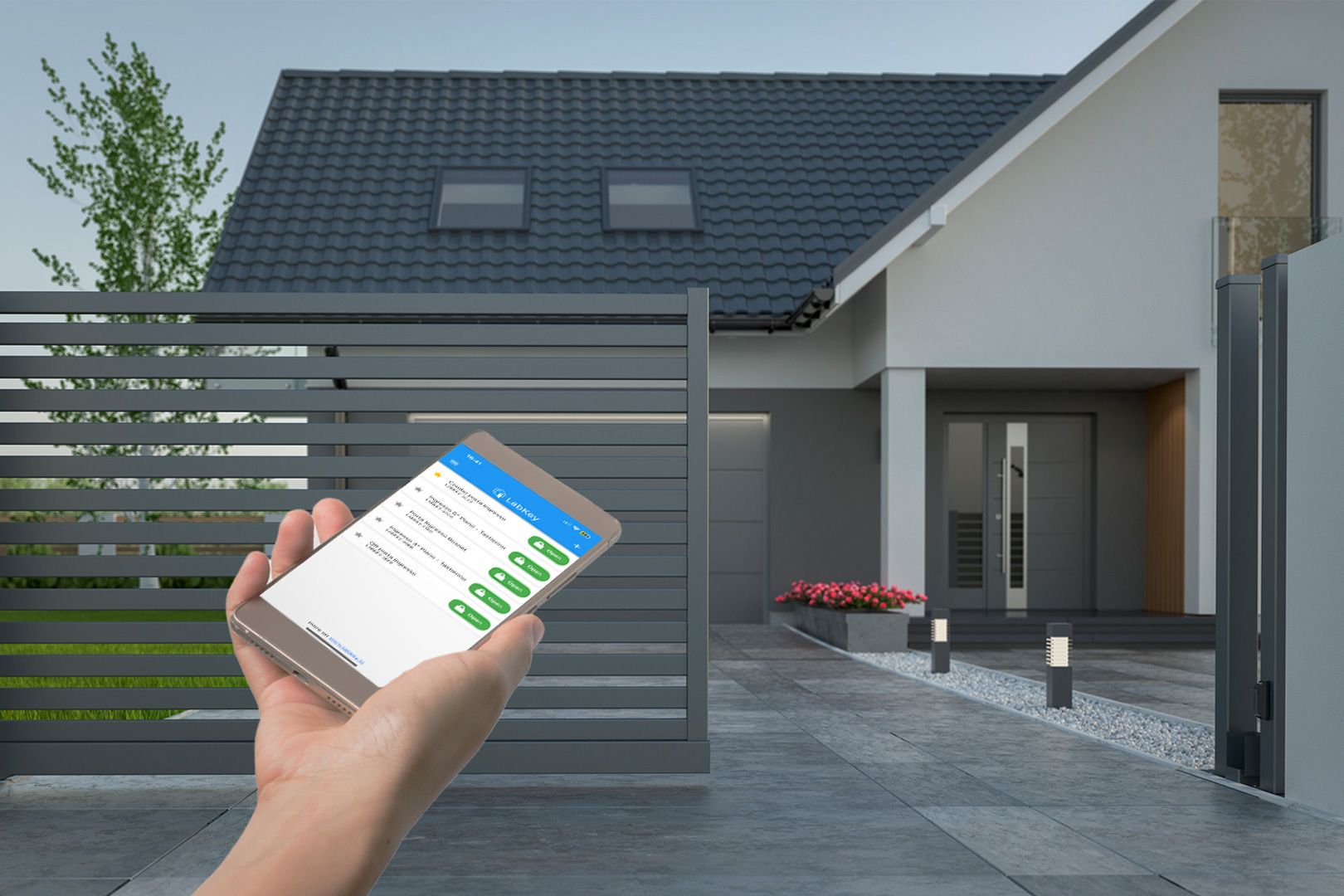 smartphone door opener