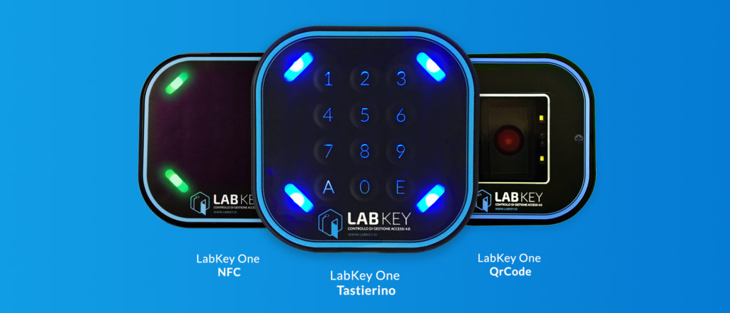 Labkey controllo accessi, apertura e accesso ai varchi in maniera smart con app, gestione in cloud. Sbarre porte e cancelli.